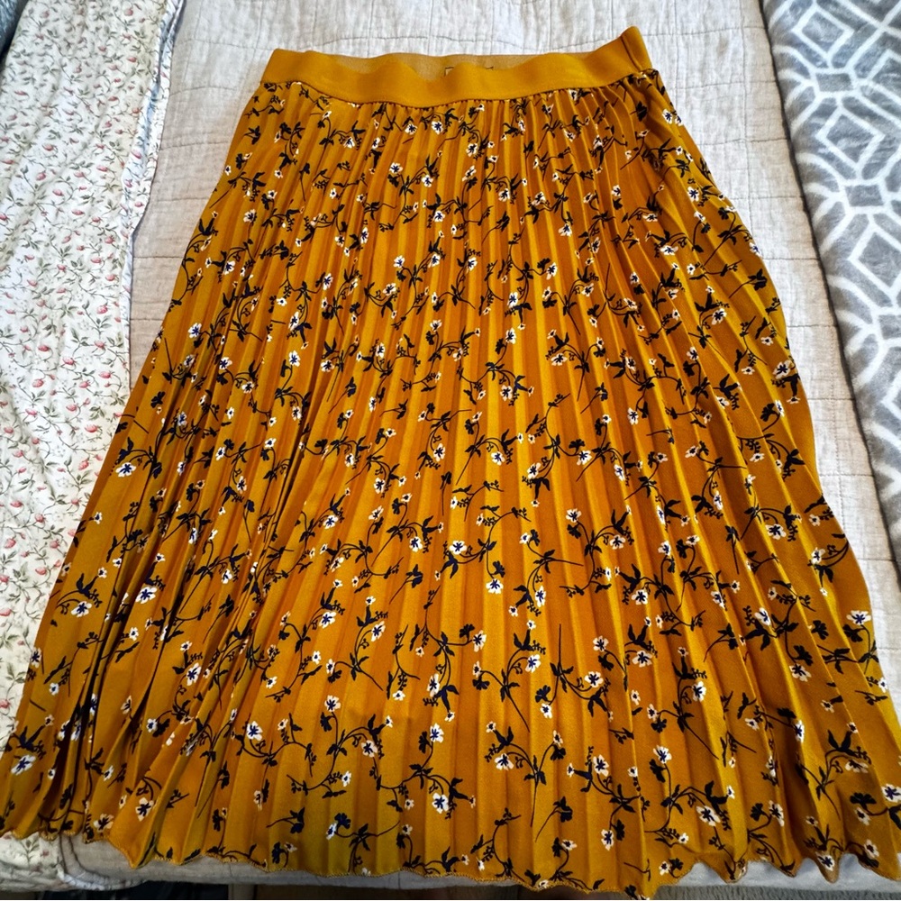 Midi Floral Skirt